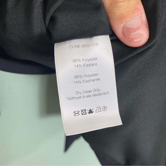 Veronica Beard Black Iconic Scuba Jacket Dickey Sz 14 - Picture 8 of 8